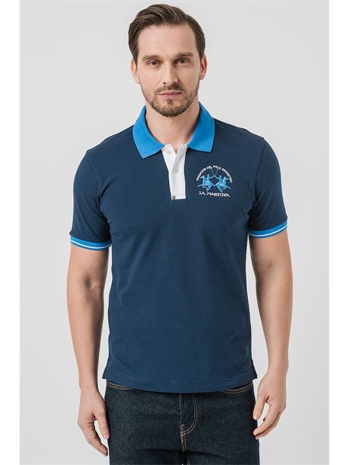 MAN POLO S/S PIQUET STRETCH LA MARTINA | YMP005-PK001/07017